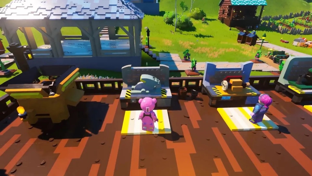 LEGO Fortnite patio